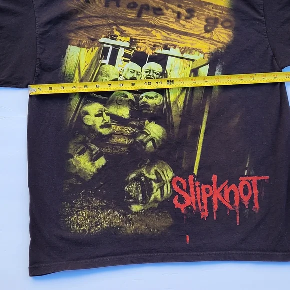 SLIPKNOT All Hope is gone Double Sided Graphic T Shirt Size X-Large